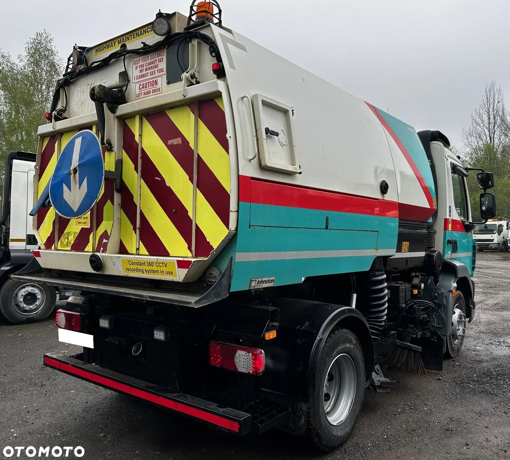 DAF LF 4x2 zamiatarka Johnston VT651 , sprzedaż, wynajem - 2