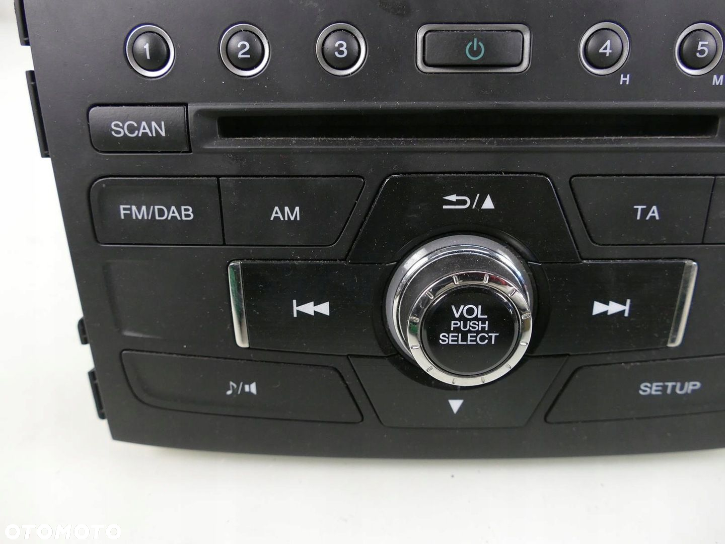 HONDA CR-V IV CRV RADIO ODTWARZACZ CD FM Z KODEM WŁĄCZNIK AWARYJNYCH - 5