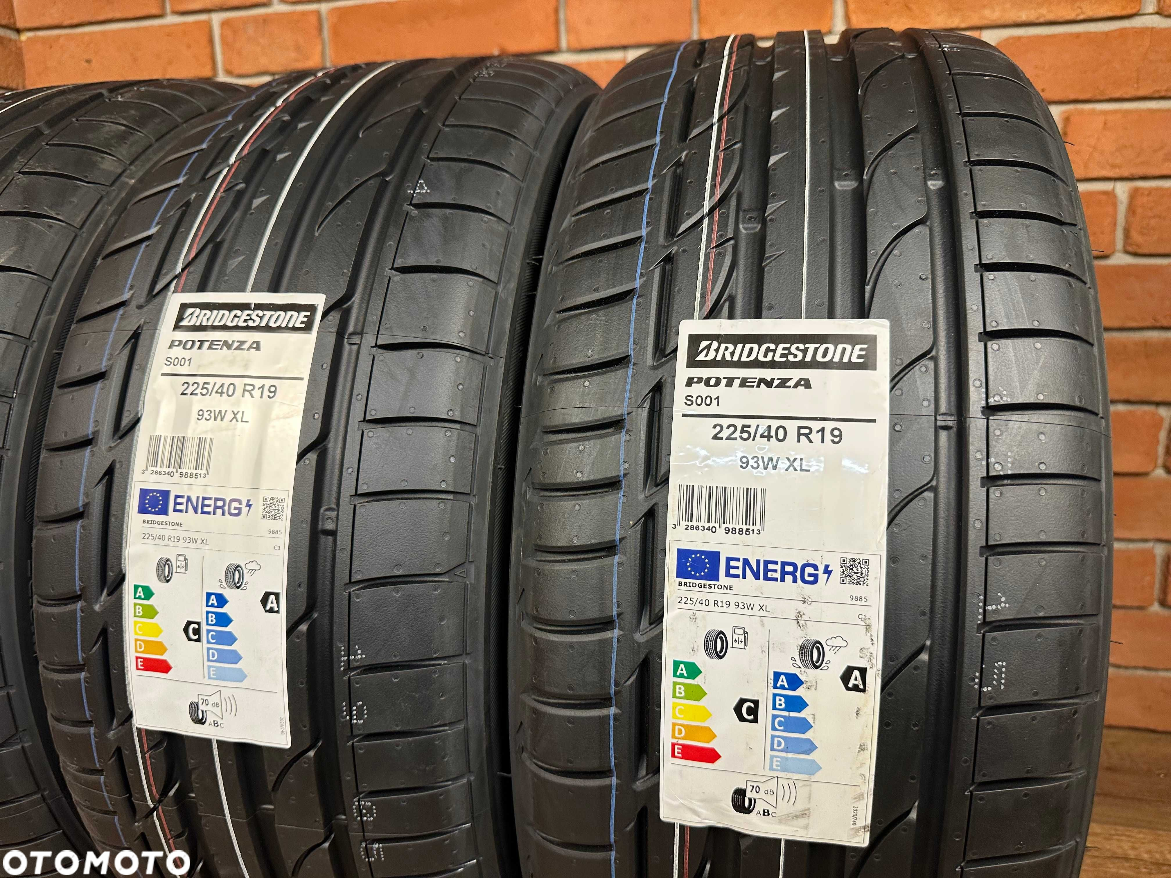 NOWE 225/40R19 Bridgestone Potenza S001  2025 - 2