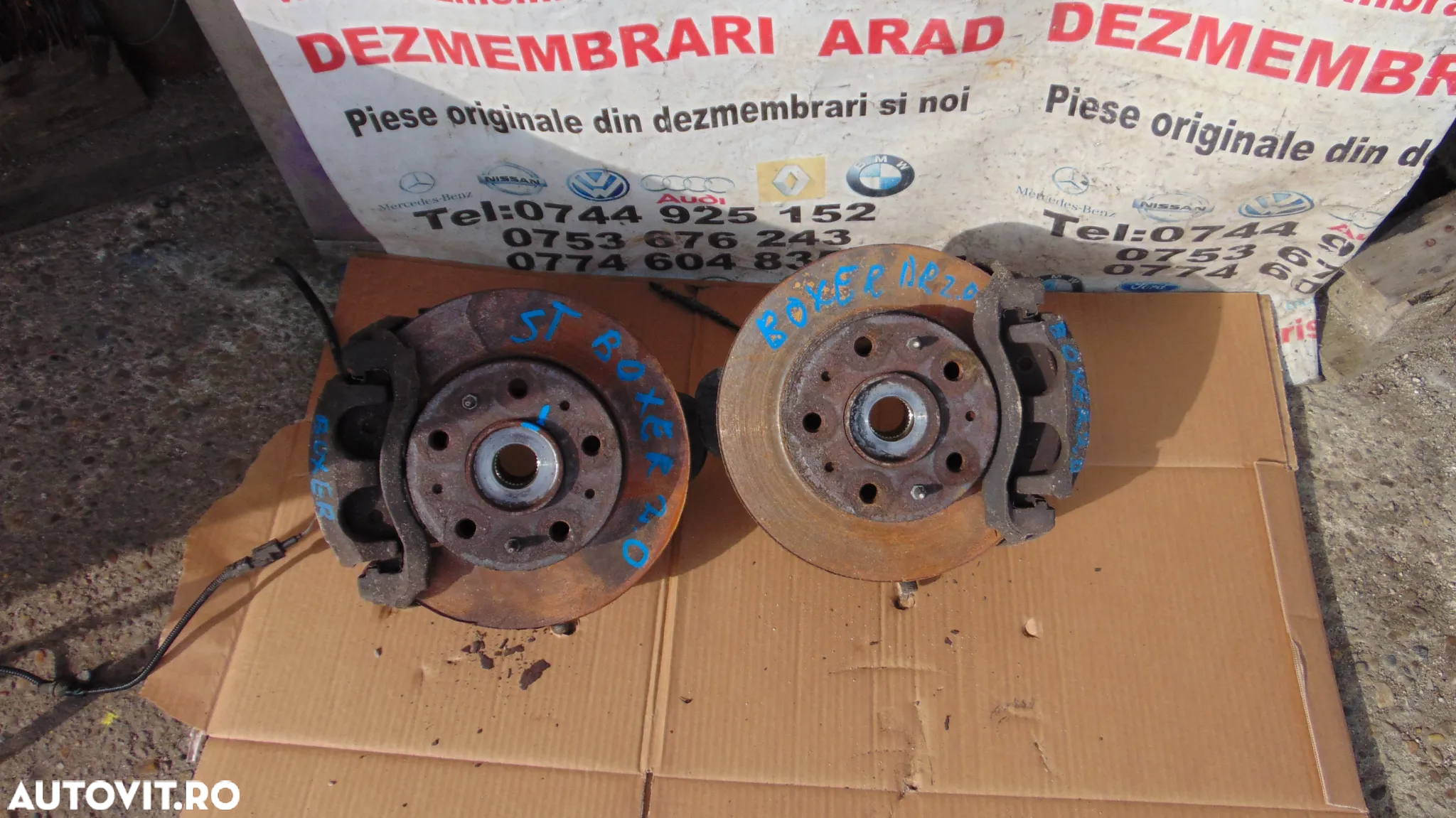Fuzeta Peugeot Boxer R16 Citroen Jumper fiat ducato r16 dupa 2015 fuzete fata stanga dreapta - 2