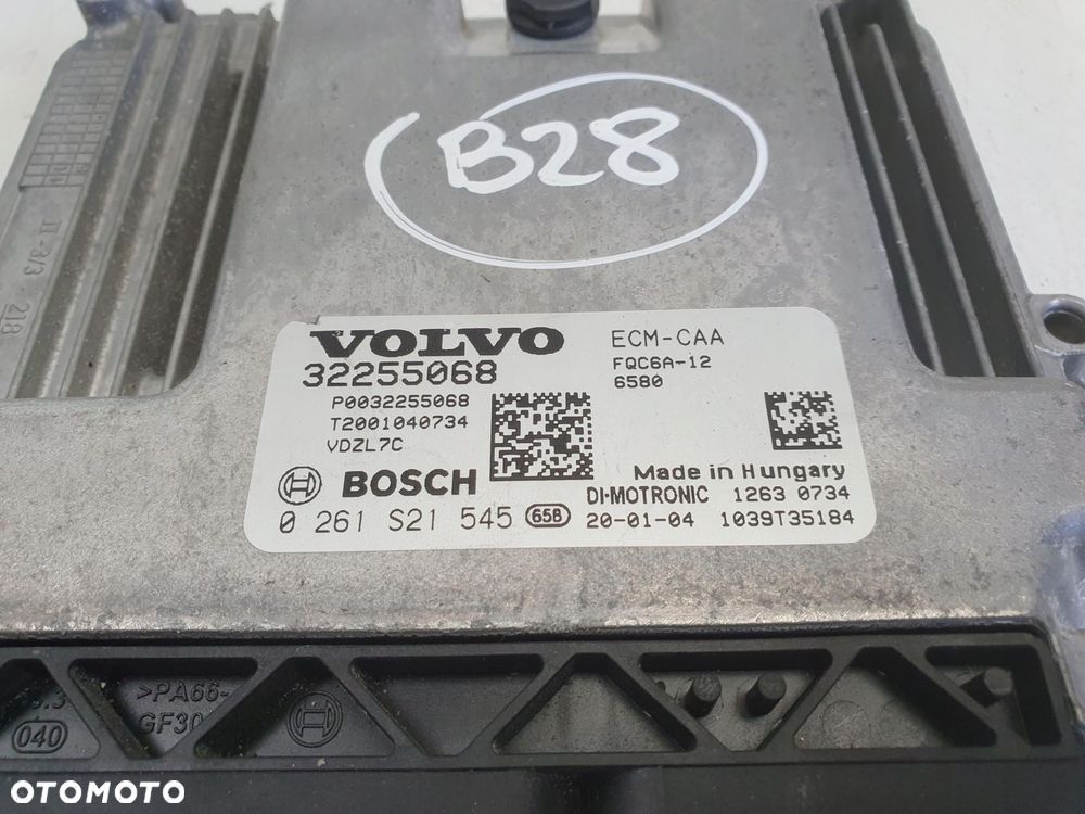 Volvo V40 CROSS COUNTRY 1.5 T3 STEROWNIK SILNIKA komputer 32255068 - 2