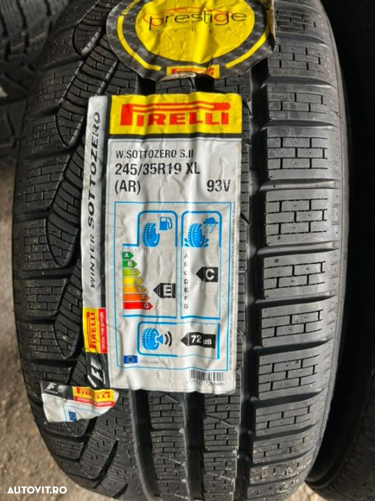 vând 2 anvelope 245/35/19 Pirelli de iarnă noi - 2