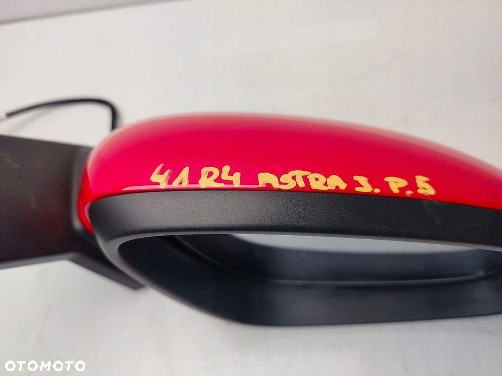 opel astra j lift 12r- lusterko prawe zewnętrzne z50b 5 pin - 10