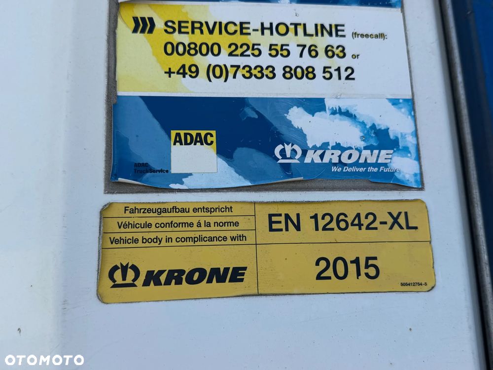 Krone Mega Dach podnoszony Oś podnoszona - 6