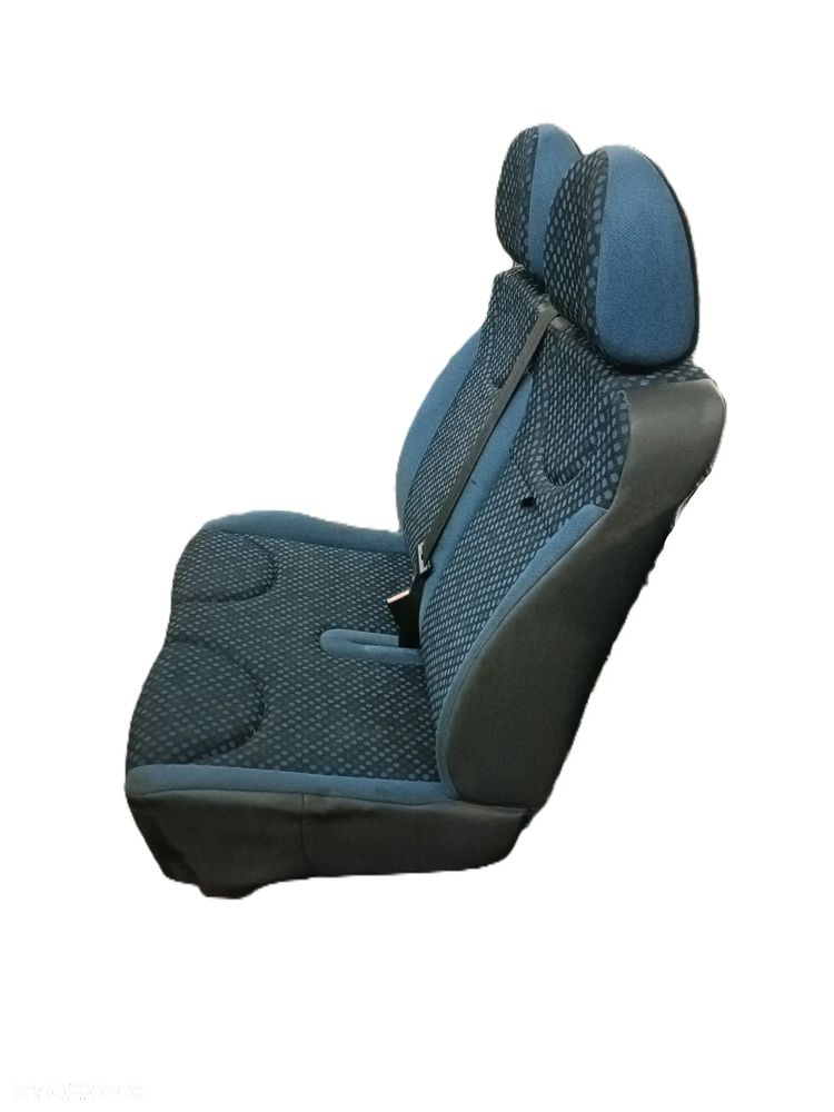 FIAT SCUDO II 06-13 2010 r. fotele pasażera kanapa podwójna ławka * - 3