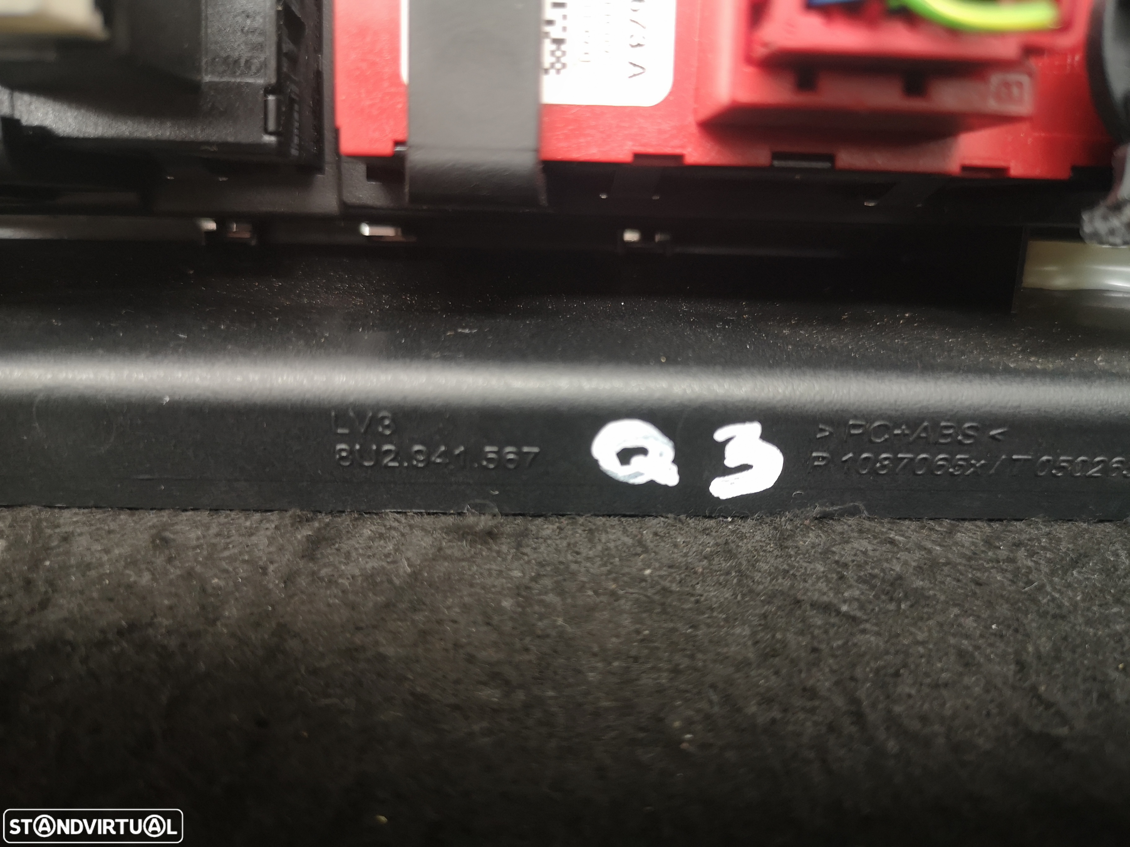 Comando Interruptores no tablier central audi q3 8u 2014-2017 - 5
