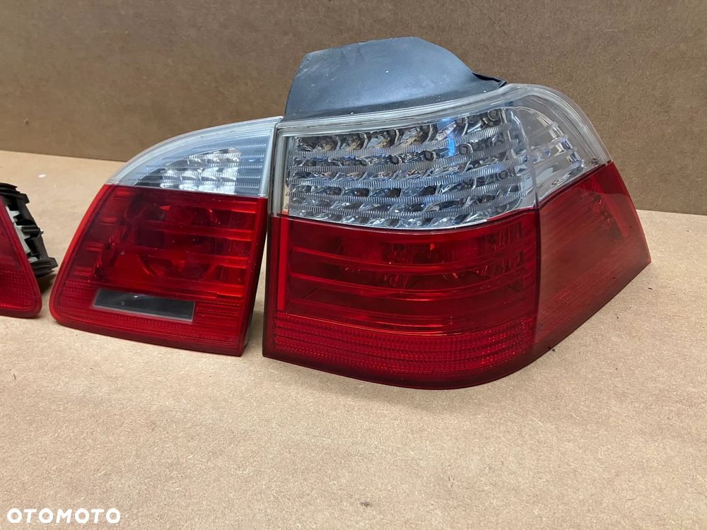 LAMPY TYŁ ZESTAW BMW E61 LED LIFT LCI LAMPA LEWA PRAWA TYŁ - 2