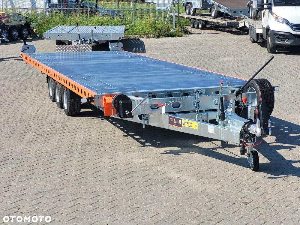 Wiola Laweta uchylna 650x207cm DMC3500kg stabilizator jazdy AKS, panele aluminiowe - 18