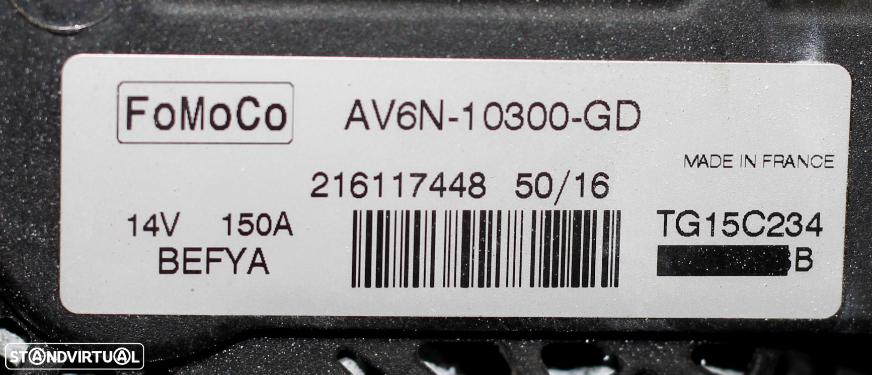 ALTERNADOR FORD FOCUS - 5