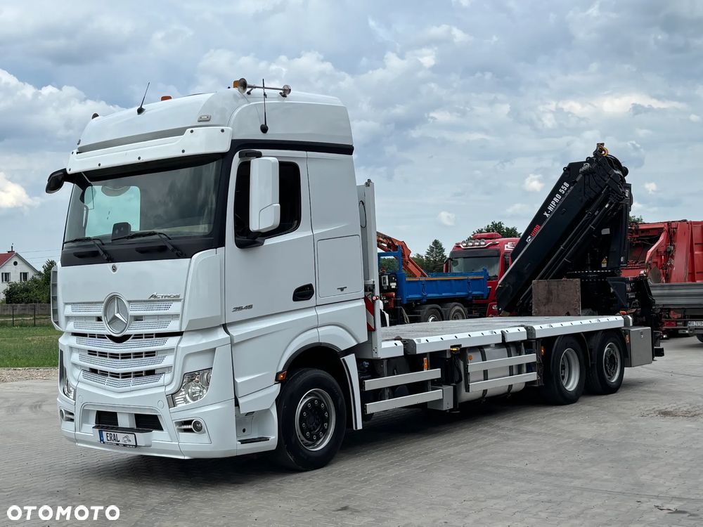 Mercedes-Benz Actros 2545 HDS HIAB 558 oś Skrętna Idealny Stan Sprowadzony z Niemiec - 3