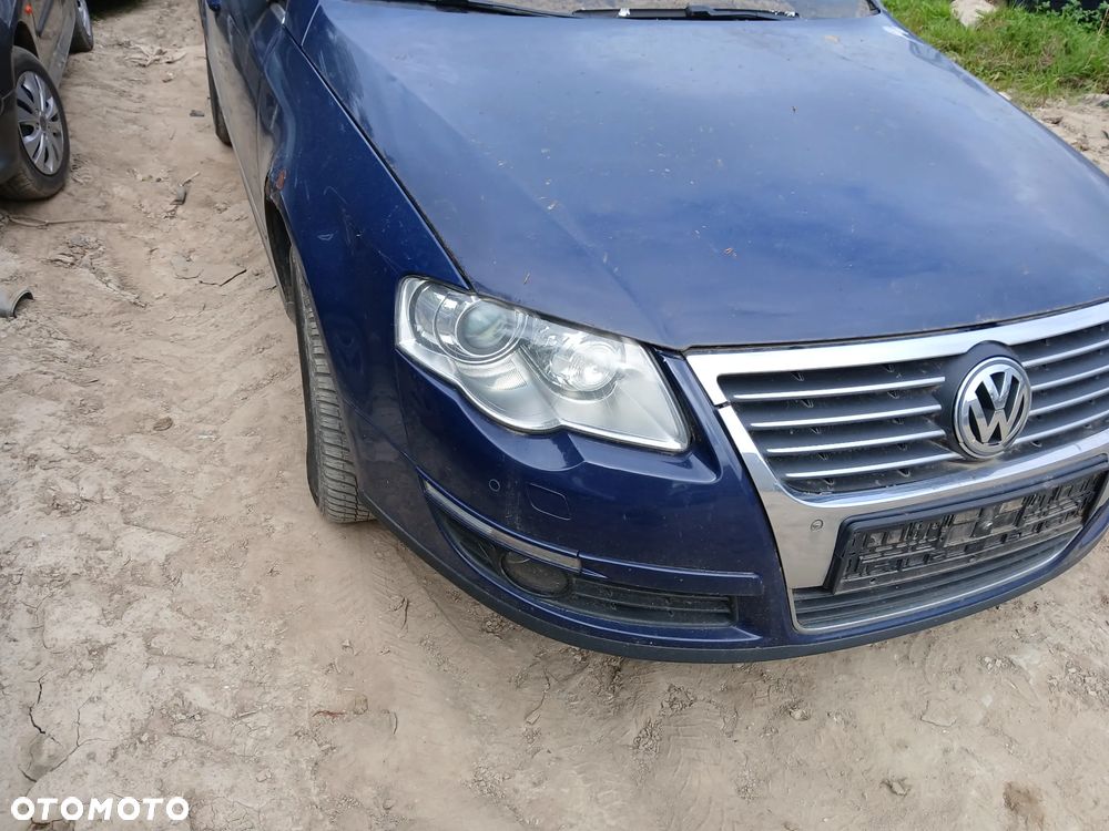 VOLKSWAGEN PASSAT B6 VARIANT LA5E maska pokrywa silnika klapa bagażnika zderzak lampa - 2