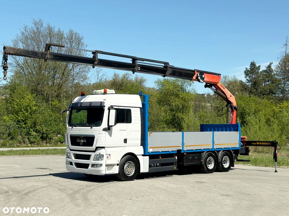 MAN TGX 28.480 SKRZYNIA 7,10m * PALFINGER PK 27002 + PILOT * STAN BDB - 2