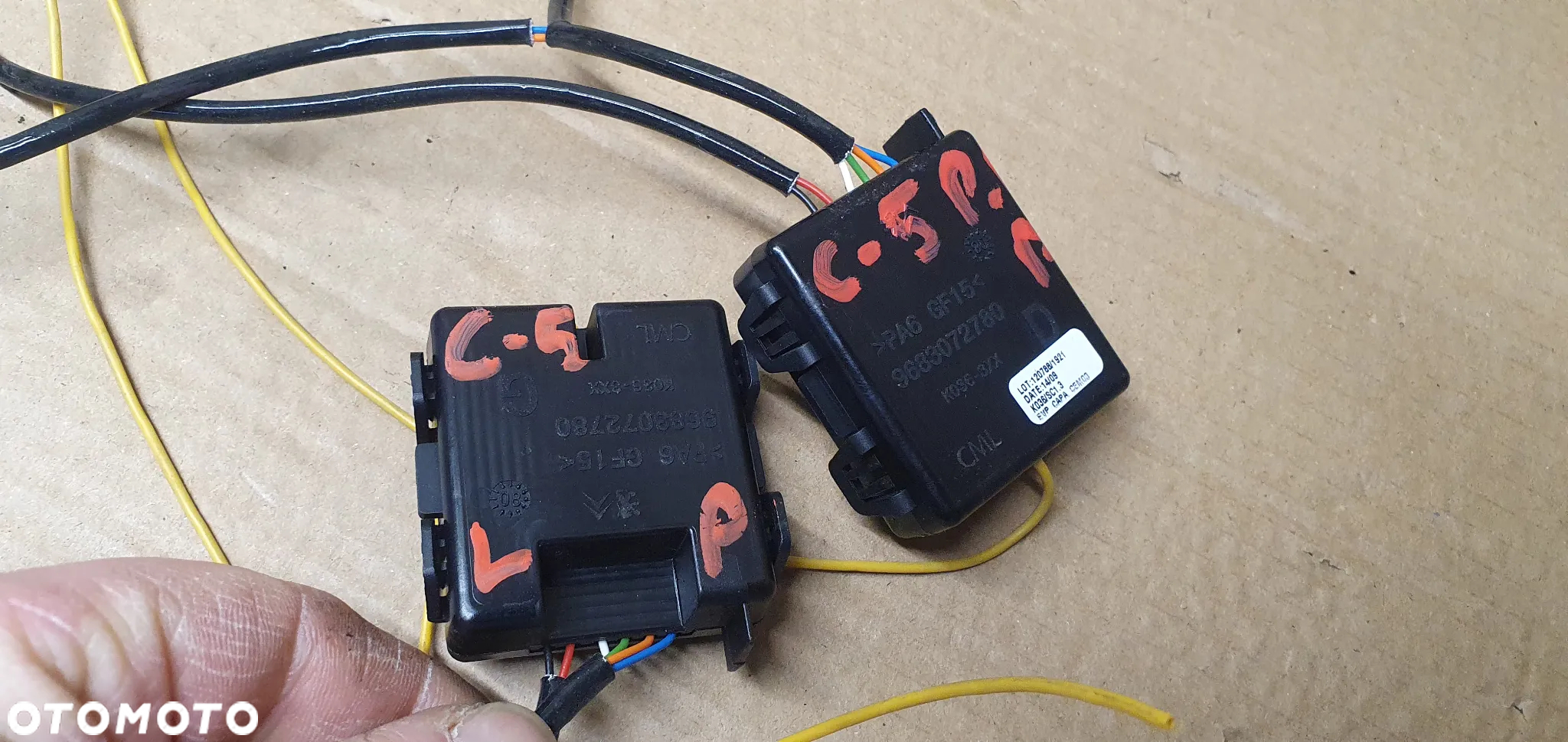 Moduł sterownik LED Citroen C5 III 9683072780 - 7