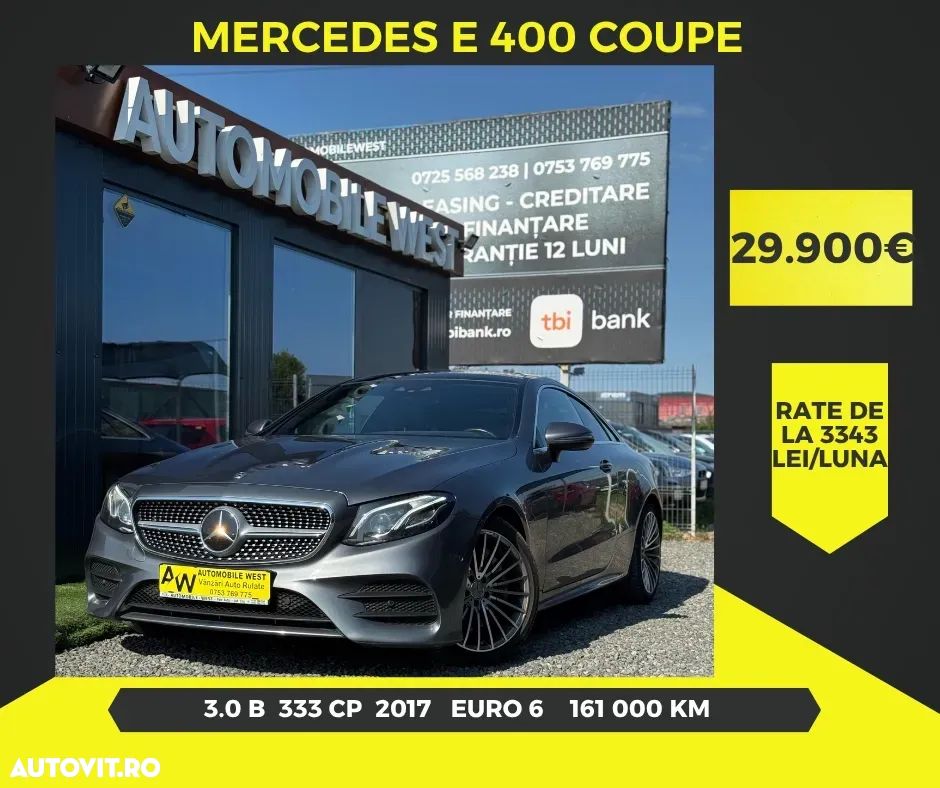 Mercedes-Benz E 400 4Matic Cabrio 9G-TRONIC AMG Line - 1