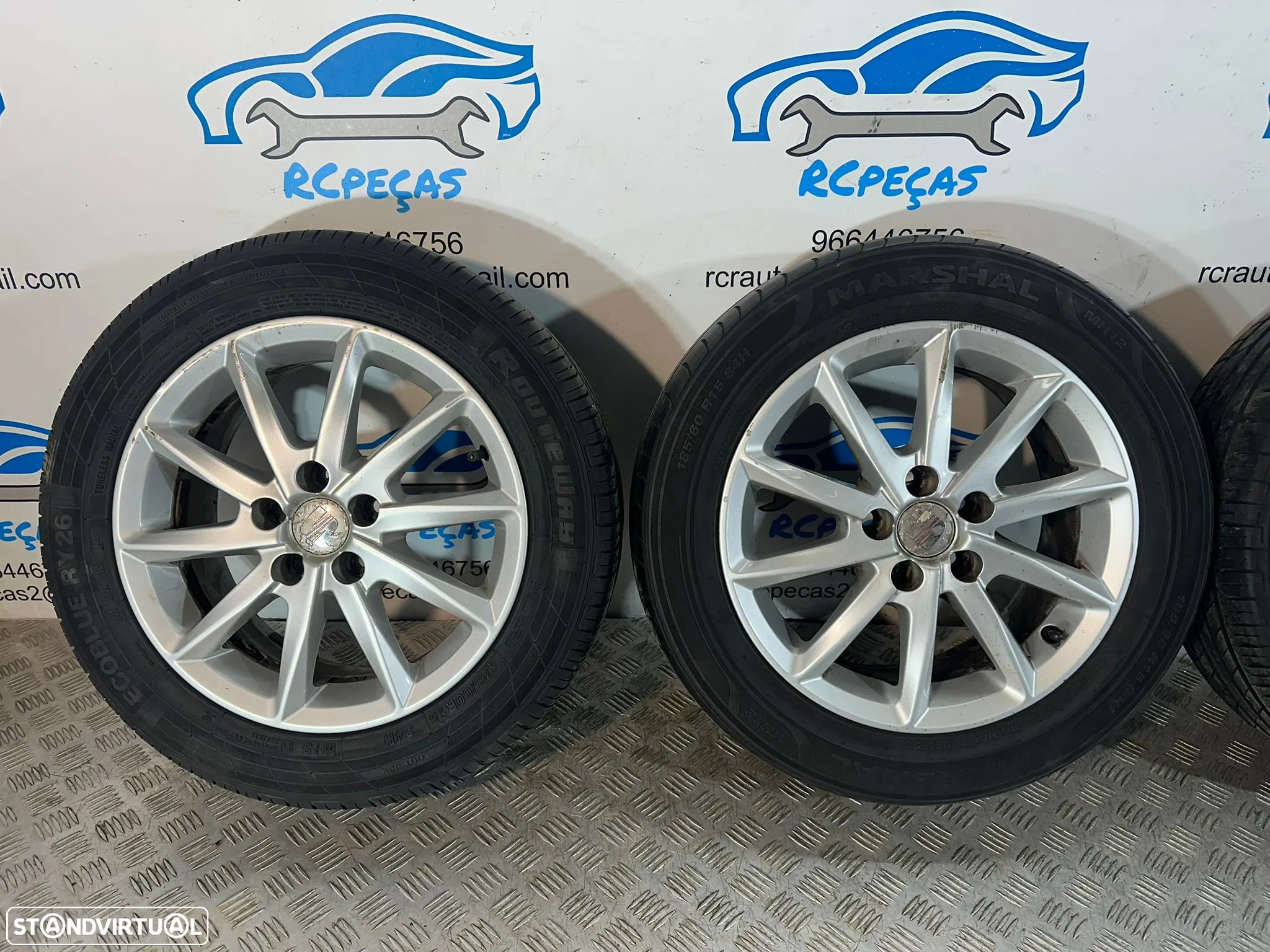 .Conjunto De Jantes 15 Originais Seat 5x100 6J ET38 6J0601025K - 6
