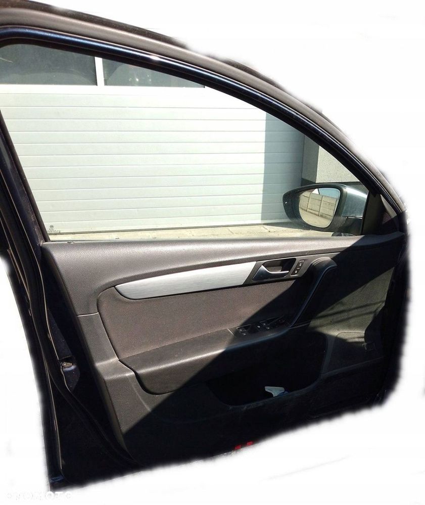 VW PASSAT B7 2012 4MOTION DRZWI LEWE PRZEDNIE PRZÓD LH5X KOMPLETNE - 4