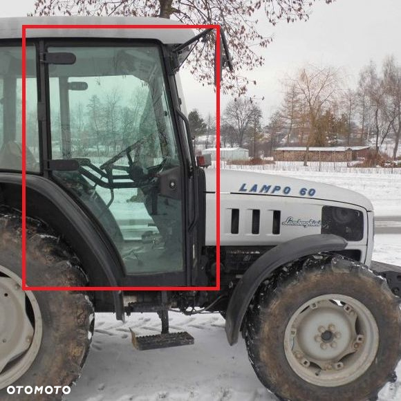 Szyba Szyby DRZWI PRAWE Deutz-Fahr / Lamborghini / Same nr50 - 3