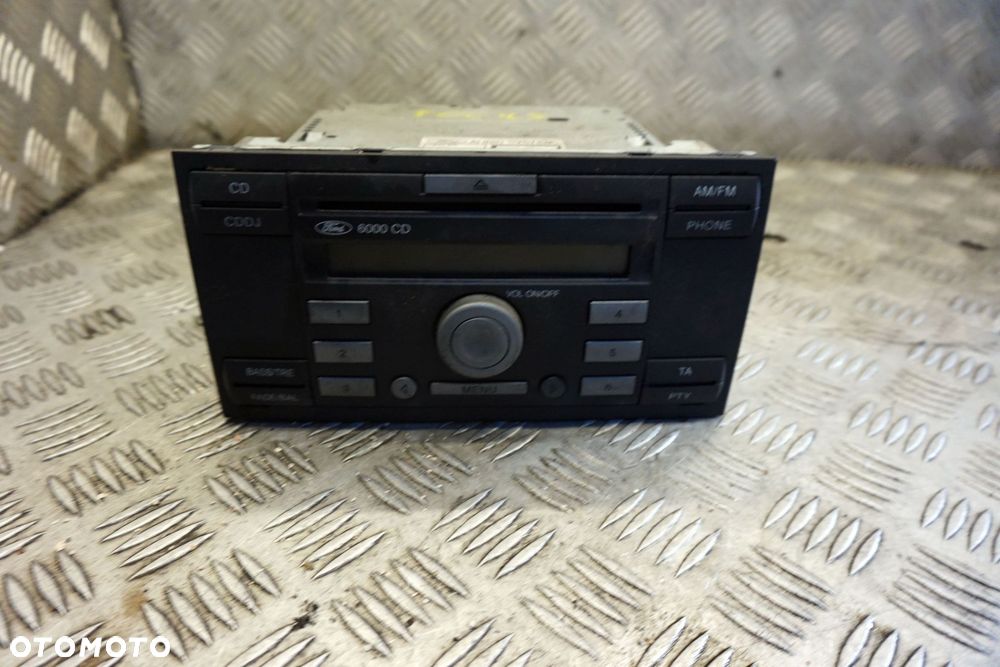 RADIO FABRYCZNE CD FOCUS II MK2 4M5T-18C815-AD KOD FORD 2004-2008 - 2