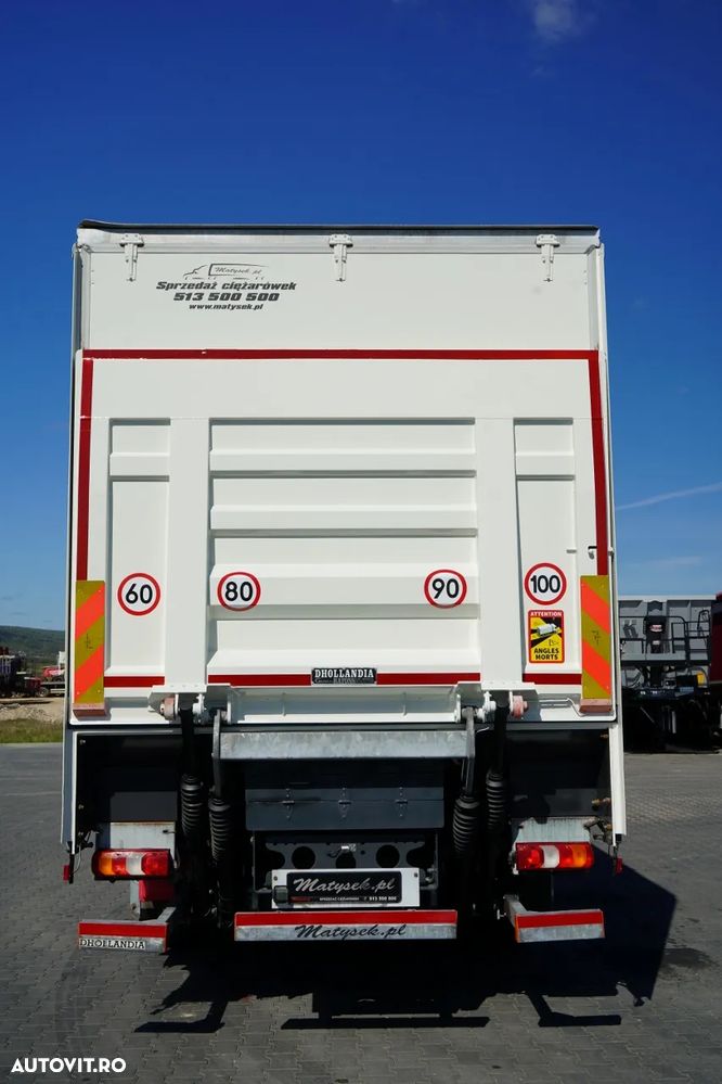 Mercedes-Benz ANTOS 1830 / CORTINĂ - 6,5 M / 4x2 / SOLO / DHOLLANDIA LIFT 2000 KG / EURO 6 - 13