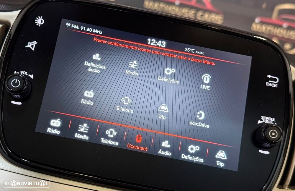 Fiat 500 1.2 Lounge S&S - 22