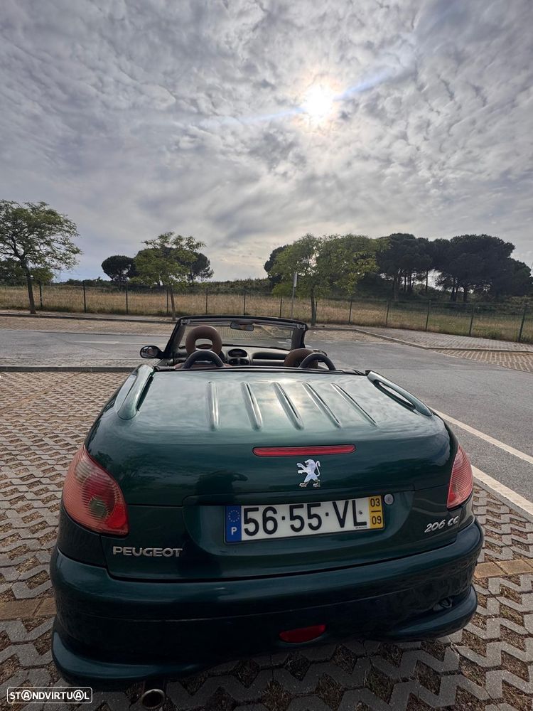 Peugeot 206 CC 1.6 Roland Garros - 9