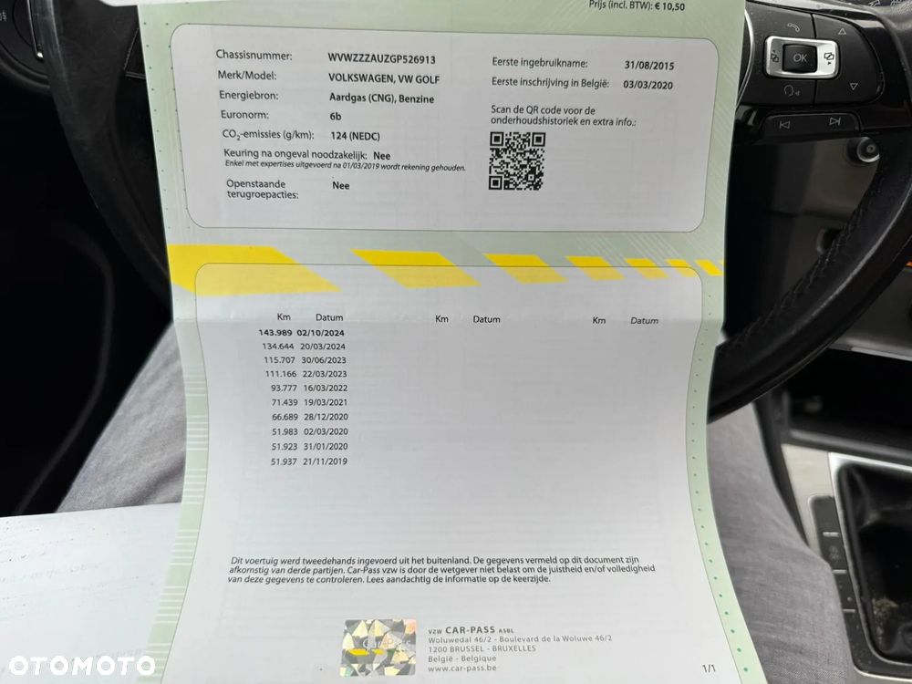 Volkswagen Golf Variant 1.4 TGI BlueMotion Trendline - 40