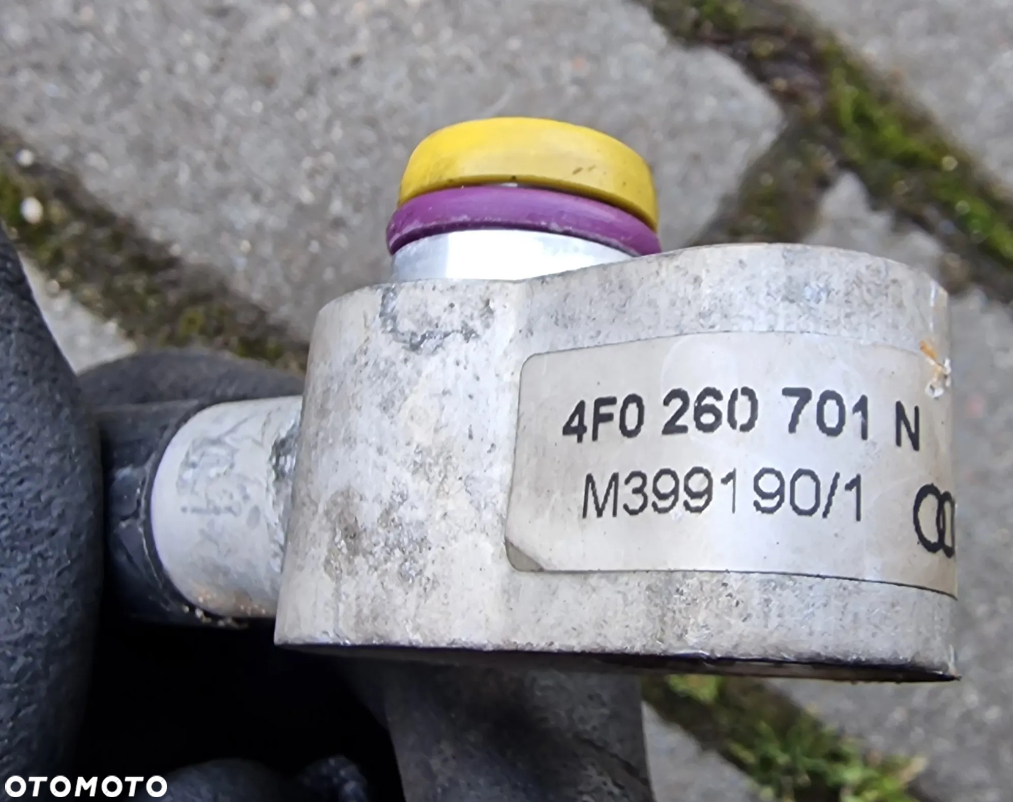 PRZEWODY KLIMATYZACJI KOMPLET 4F0260701N 4F0260707AB 4F0260712A  AUDI A6 C6 KOMBI 2.0 TFSI - 4