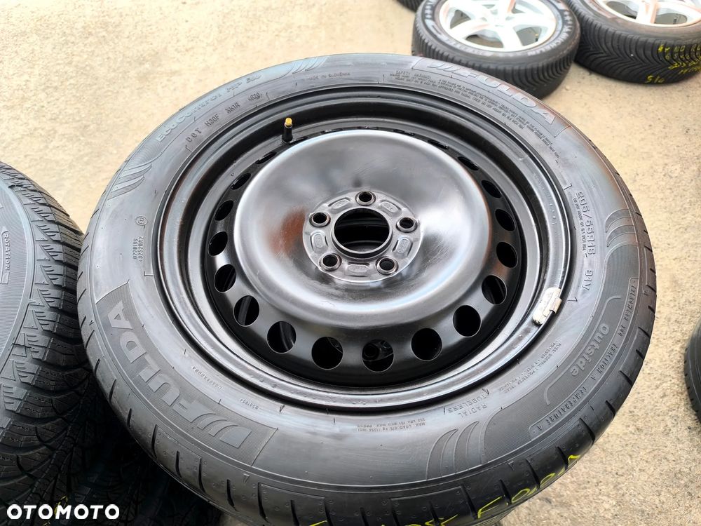 5x108 Felgi Stalowe Stal 16 Koła letnie Lato FORD MONDEO MK3 MK4 FOCUS KUGA CMAX TOURNEO TRANSIT CONNECT VOLVO C30 V40 S40 V50 V40 CC 7mm Legnica ALU-RAD 205/55 20r. - 1