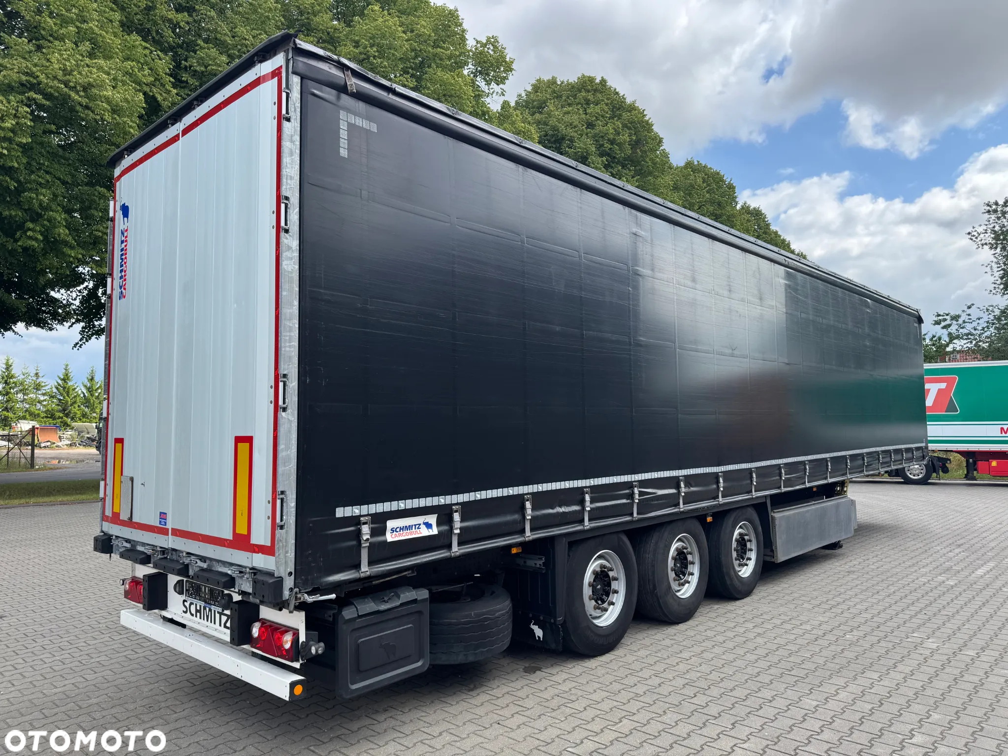 Schmitz Cargobull Firanka, Kosz na PALETY, oś podnoszona!! - 10