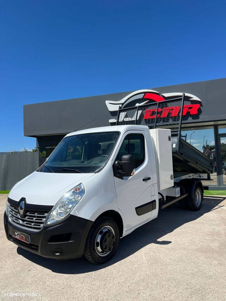 Renault Master 2.0 dCi L3 4T0 Advance Cx.Basculante Aço Taip. Aço+Cx. Arr. - 1