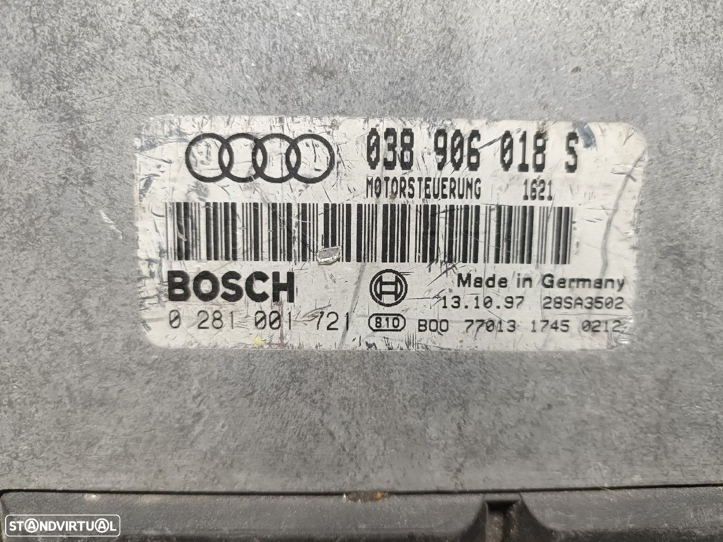 Centralina Motor Audi A4 Avant (8D5, B5) - 3