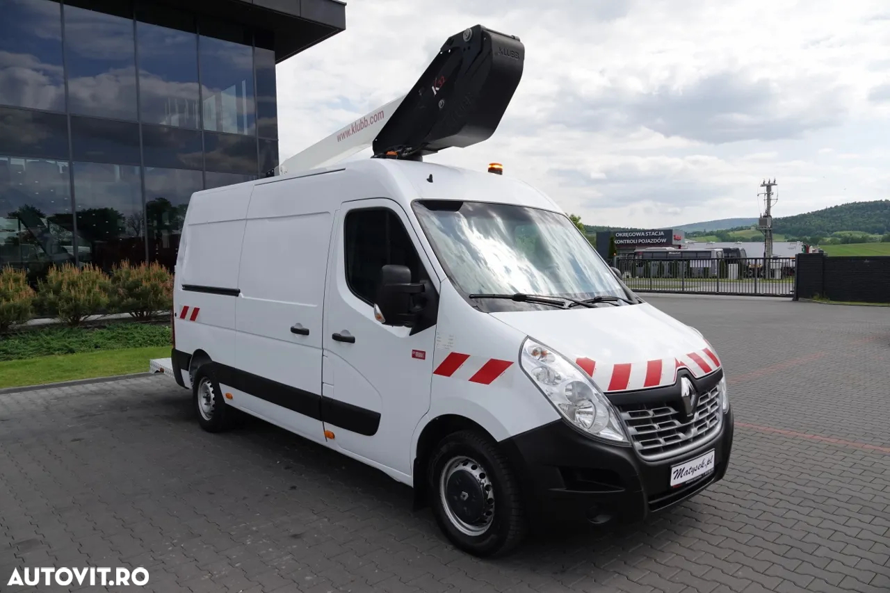 Renault MASTER / Ridicator de coș - 10,5 metri / LIFT INTEGRAT + LIFTARE / IMPORTAT / DUPĂ CONTRACTUL DE SERVICE - 8