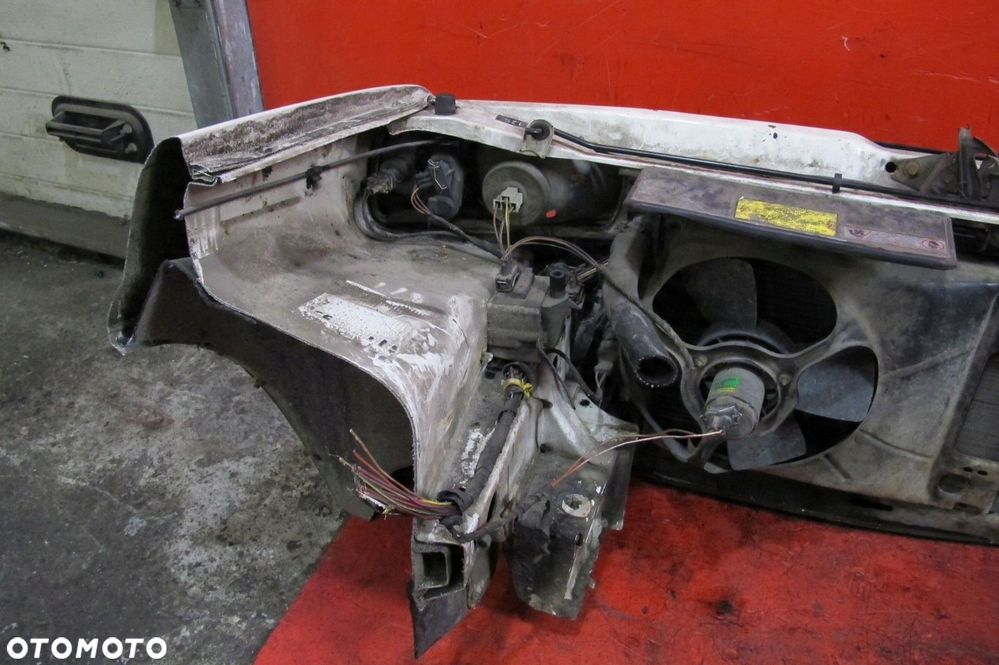 POLO 2 II 86C 90- 1.0 B AAU ZDERZAK PRZÓD LAMPY GRILL PODŁUŻNICA PRAWA LEWA - 9