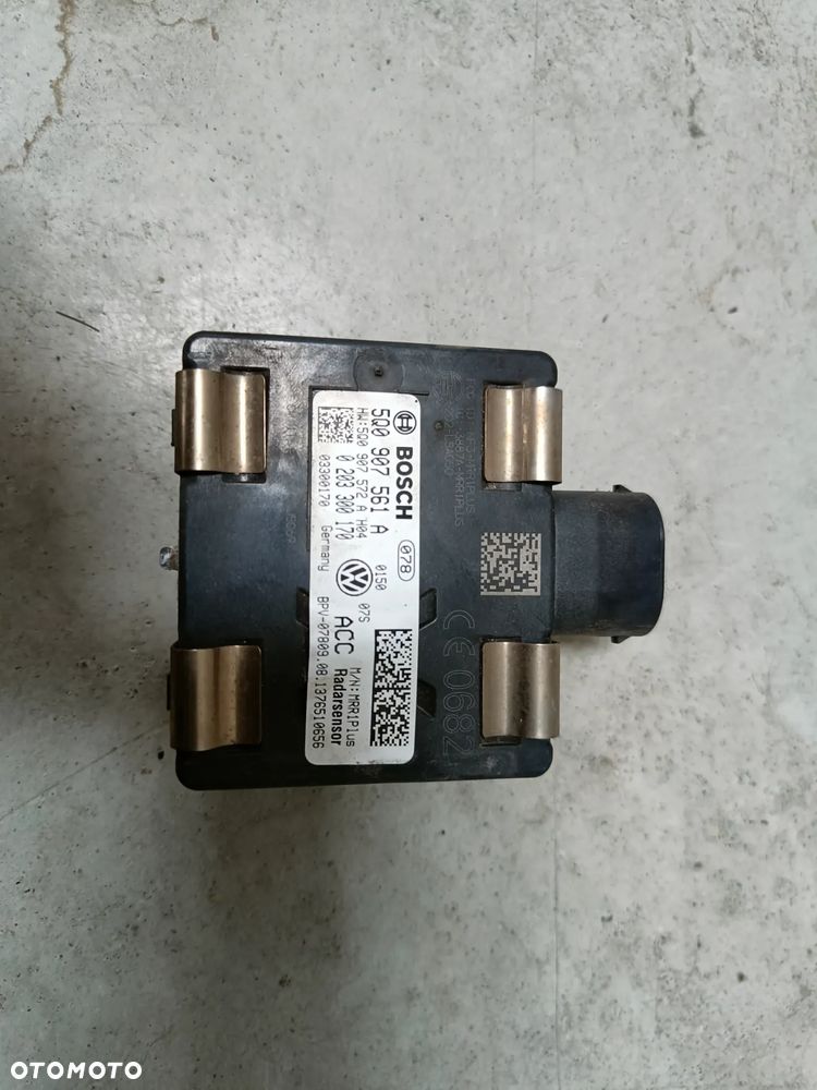 Radar Skoda Octavia 3 VW Golf 7 VII Seat Leon Audi A3 8V moduł 5Q0907561A - 1