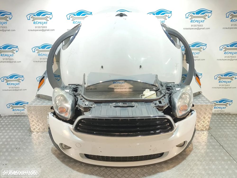 Frente Completa Mini Cooper - R60 | R61 - COUNTRYMAN | PACEMAN - Parachoques | Parachoque | Grelha | Grelhas | Otica | Oticas | Guarda Lamas | Lama | Capo | Capot | Reforço | Fibra | Radiador | Ventilador | Radiadores | Para-choques | N16B16A - 1