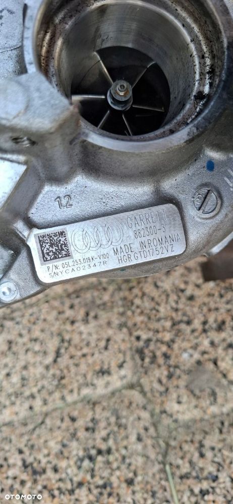 AUDI A4 B9 A5 A6 C8 Q5 II 2.0 TDI turbina turbosprężarka 05L253019K - 8