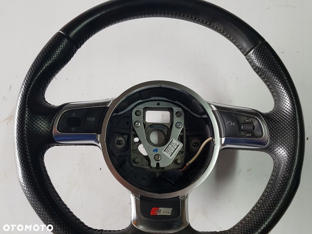 AUDI TT 8J 06-14r S-LINE KIEROWNICA SKÓRZANA 8J0419091G - 2