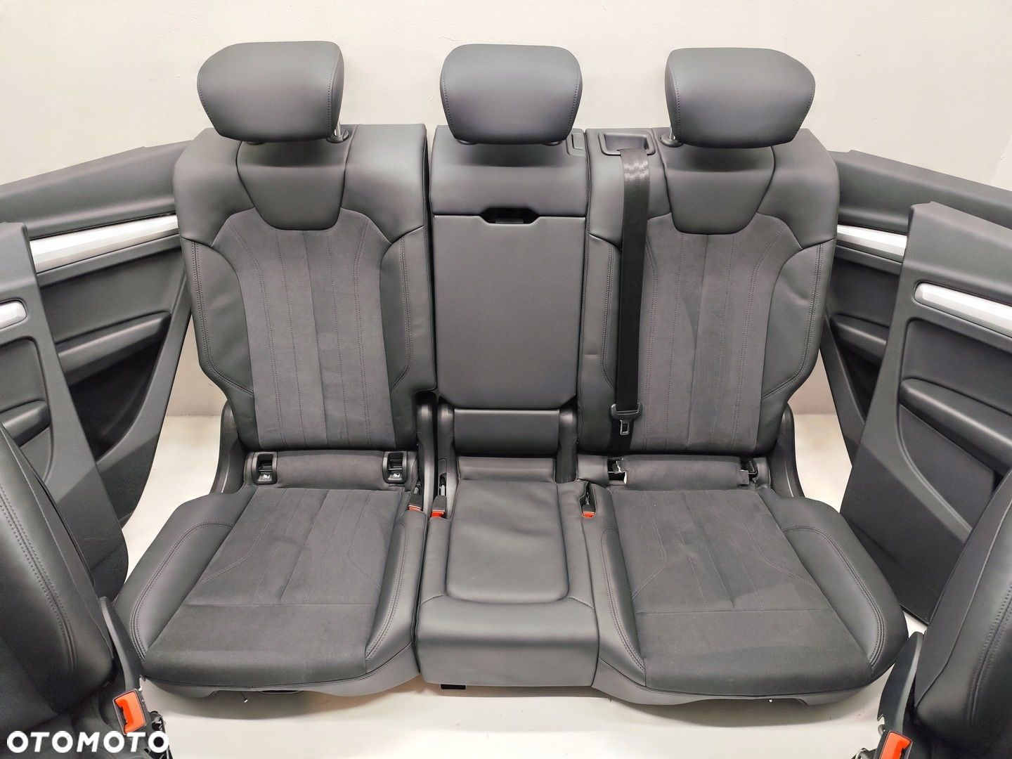 AUDI Q5 80A FOTELE KANAPA TAPICERKI TUNEL SKÓRA ALCANTARA KOMPLET - 11