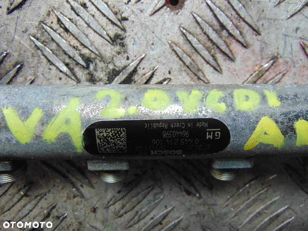 Listwa wtryskowa opel antara 2,0 vcdi - 2