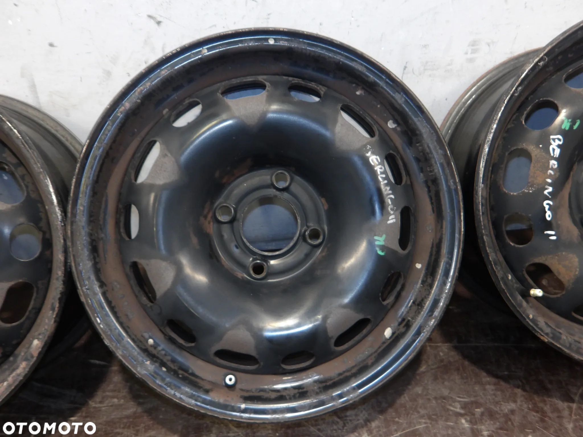 CITROEN BERLINGO II LIFT 12-18 1.6B FELGI STALOWE STALÓWKI 4x108 6.5J ET26 R16 - 7