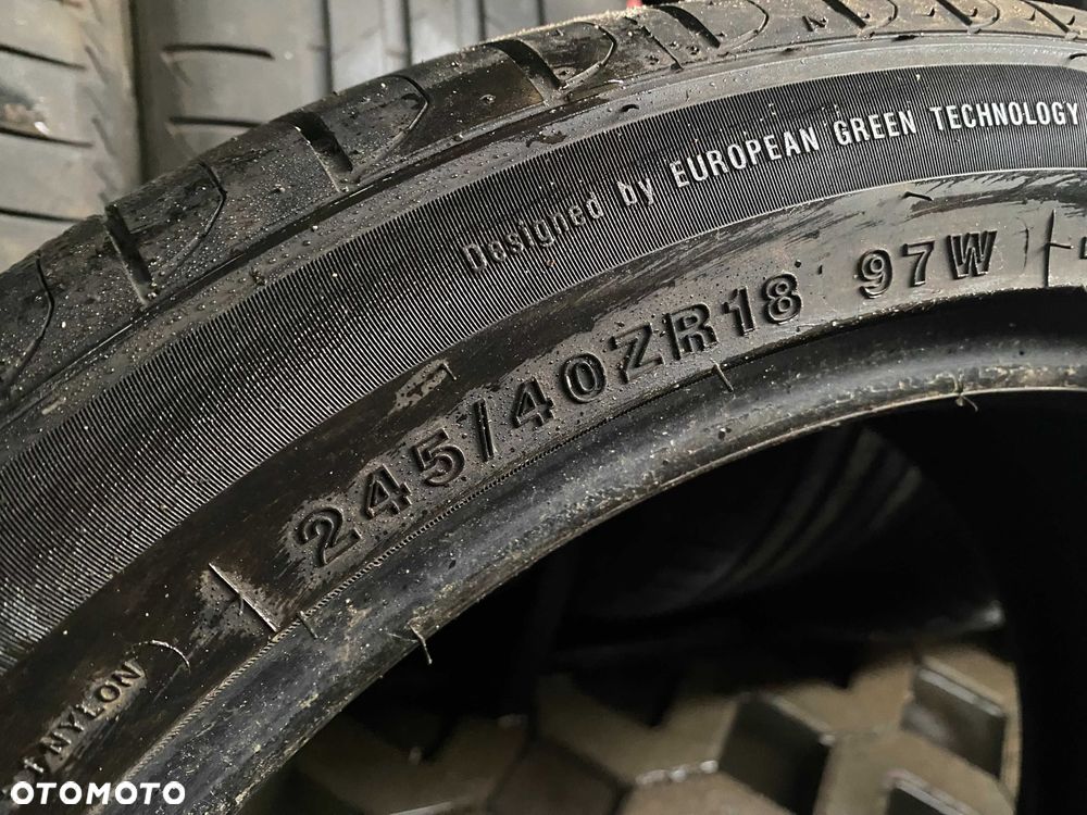 245/40R18 Dwie używane opony letnie Turador - 4