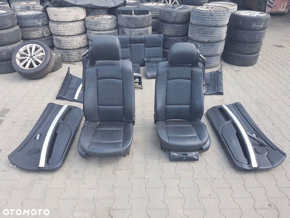 BMW 3 E93 CABRIO 06-13r FOTELE SKÓRZANE KANAPA - 1