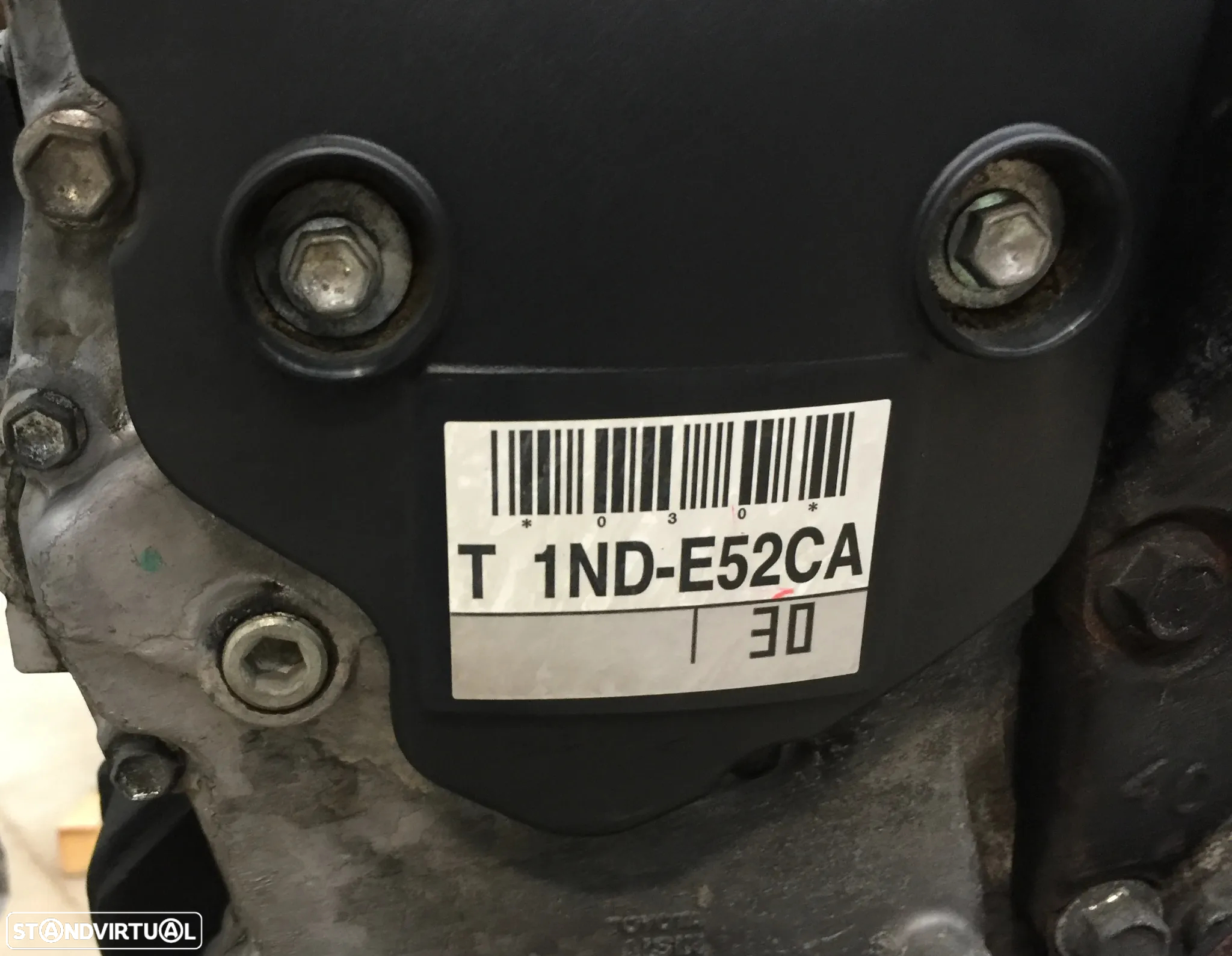Motor Toyota Auris 1.4 D4D 75cv de 2008 - Ref. 1ND  -  NO. 20160 - 5