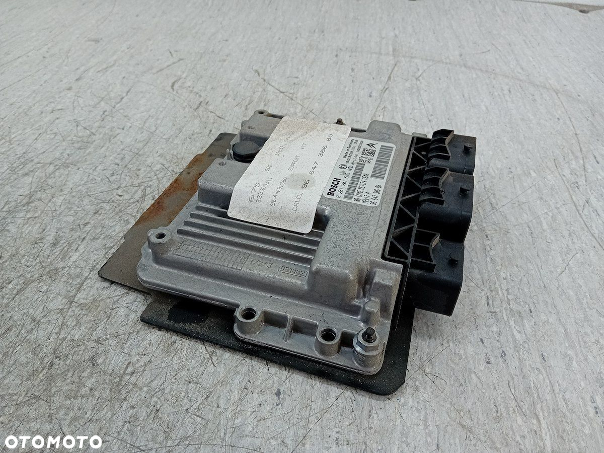 KOMPUTER, STEROWNIK PEUGEOT 308 I 9664738680 0261201505 1.6 VTI - 6