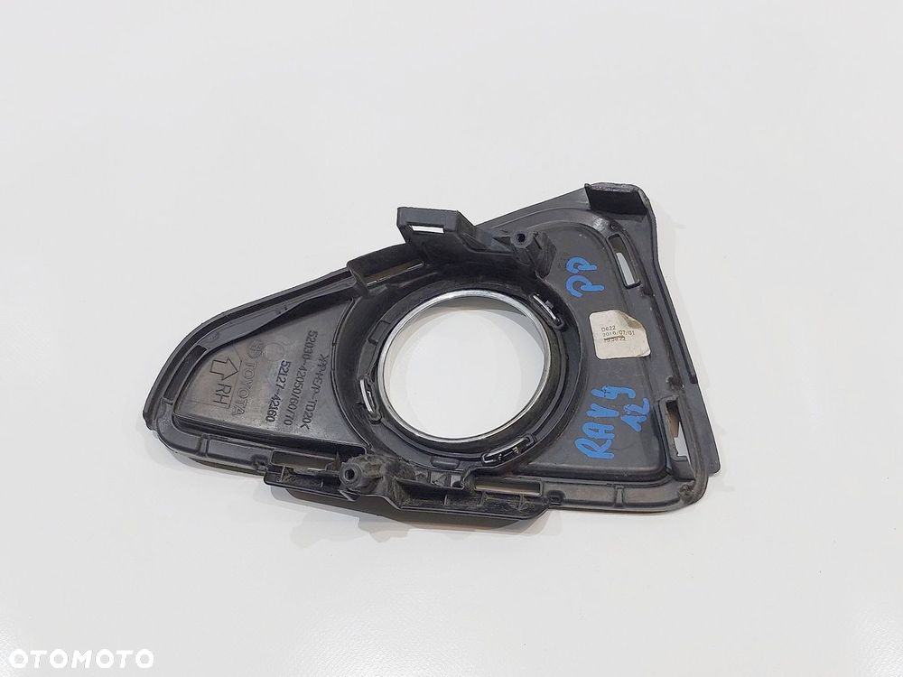 KRATKA RAMKA ZDERZAKA HALOGENU PRAWA TOYOTA RAV4 IV 15-18r LIFT - 2