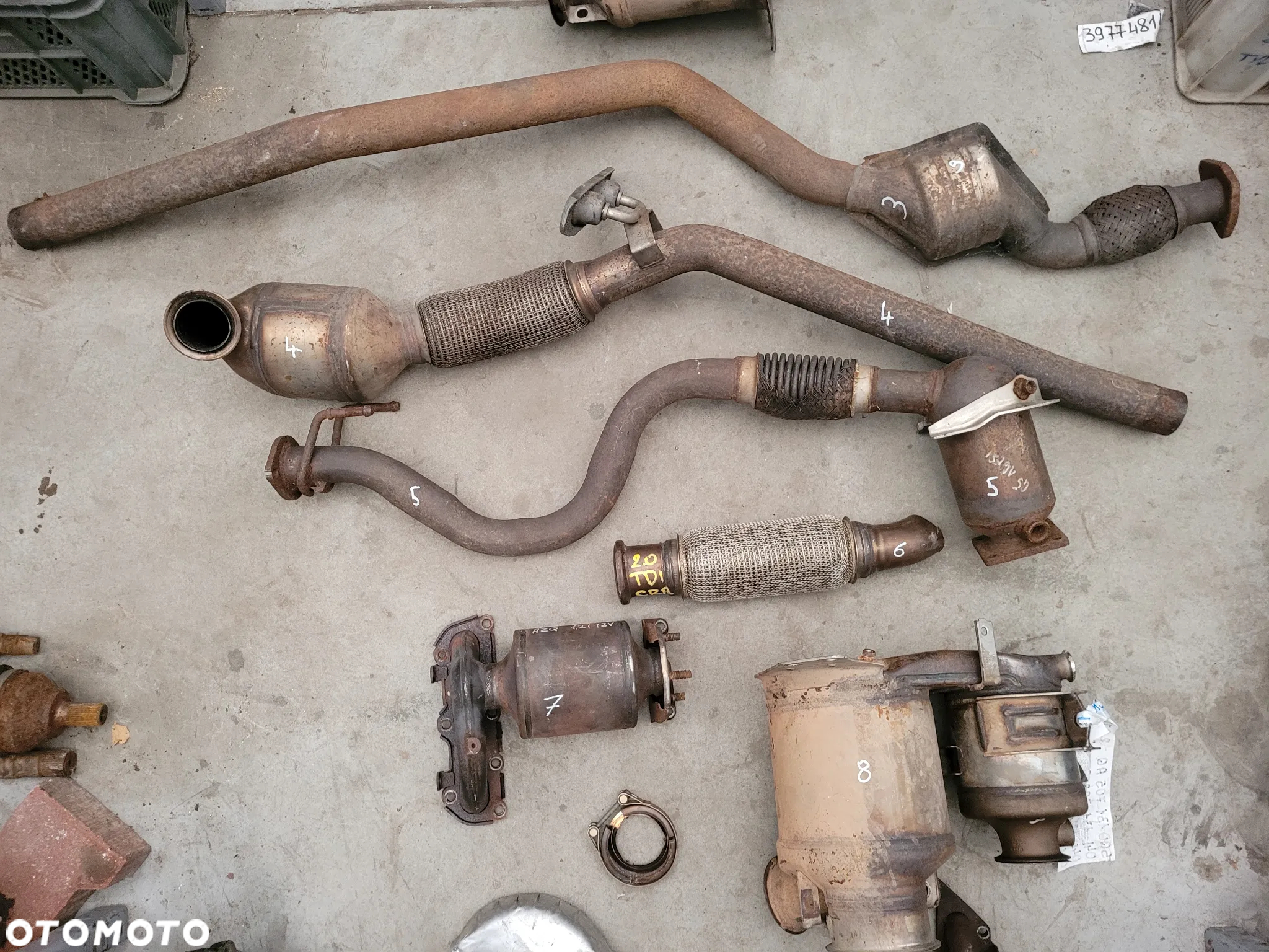 KATALIZATORY RURY WYDECHOWE DPF VOLKSWAGEN - 3