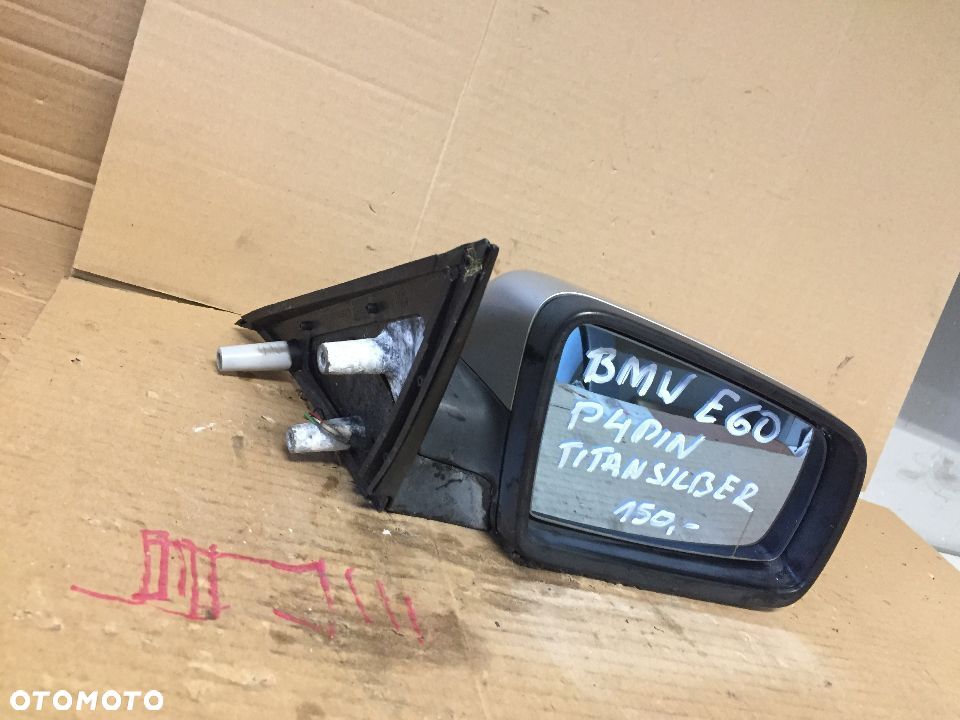 #LUSTERKO PRAWE 4 PIN BMW E60 TITANSILBER - 2