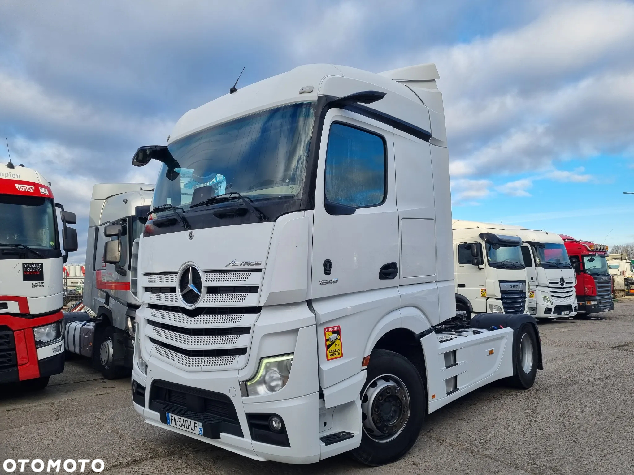 Mercedes-Benz MB. ACTROS 1845. MP-5 STANDARD WAGA-7638KG. - 4