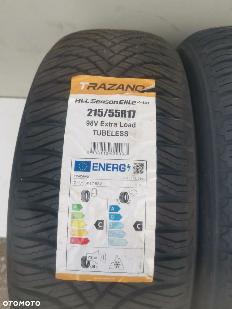 2x Nowe Opony 215/55 R17 98V Całoroczne Trazano AllSeasonElite Z-401 - 2
