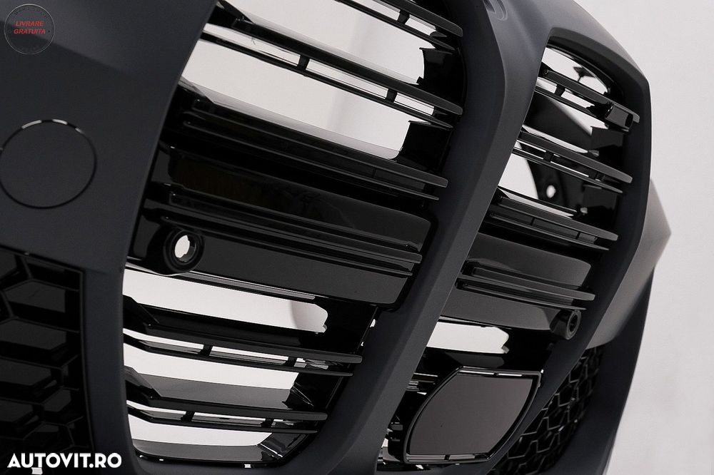 Pachet Exterior BMW Seria 3 F30 (2011-2019) Conversie la 2021+ G80 M Design- livrare gratuita - 6